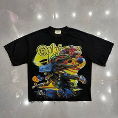 MAJESTIK T Shirts Loose fit 100% cotton