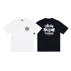 Stussy T shirts High-quality 260g pure cotton double yarn fabric