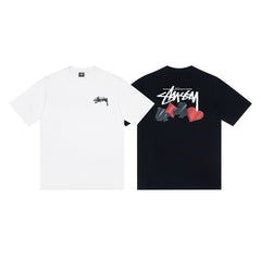 Stussy T shirts High-quality 260g pure cotton double yarn fabric