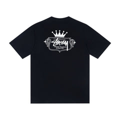 Stussy T shirts High-quality 260g pure cotton double yarn fabric