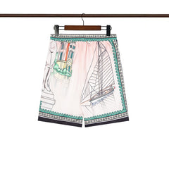 Casablanca Beach Shirt & Shorts Set Casual Summer Vacation/Travel Wear (Sold Separately)
