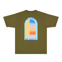 Casablanca T Shirts Street High-quality pure cotton