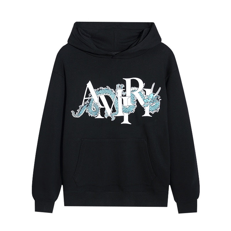 Amiri Hoodie Dragon Entwined