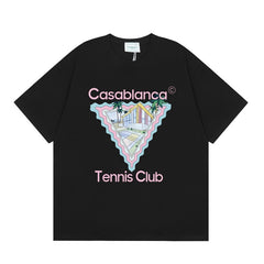 Casablanca T SHIRTS High-quality pure cotton streetwear