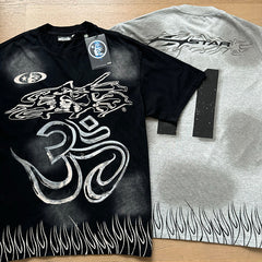 HS T Shirts Washed Aging Process