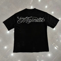 MAJESTIK T Shirts Loose fit 100% cotton