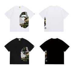 Bathing ape Bape T Shirts High-quality 100% cotton streetwear