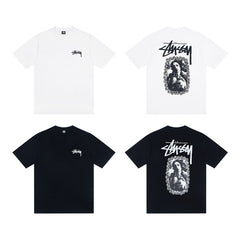 Stussy T shirts High-quality 260g pure cotton double yarn fabric