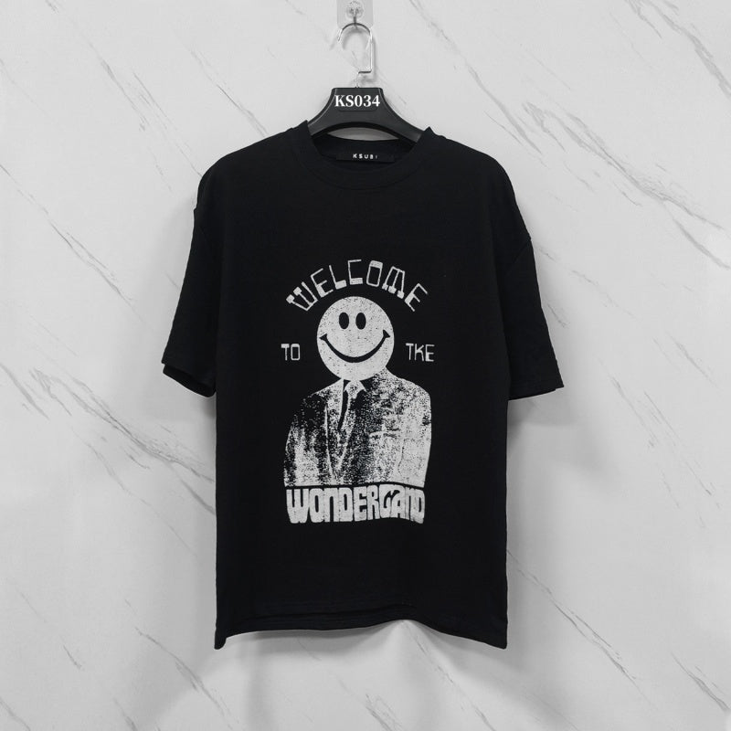 KSUBI T SHIRTS High-quality 260g 32-count double-yarn pure cotton streetwear—suitable for all seasons.