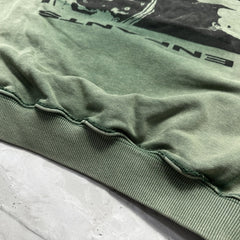 Unisex Vintage Hoodie Depressed Boy Limited Edition Hoodie ¨C Custom heavyweight fabric featuring a natural, faded look achieved through Asut-style enzyme and stone washing, with pockets removed after the wash process.