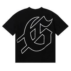 Godspeed T Shirts Skateboard Skull Junior Print Cotton Casual Short Sleeve Men and Women