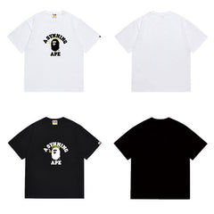 Bathing ape Bape T Shirts High-quality 100% cotton streetwear