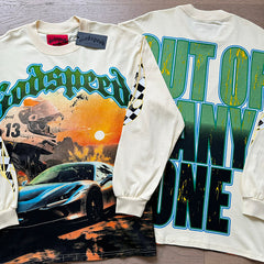 Godspeed Long Sleeved Shirt 260g pure cotton fabric