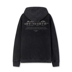 Off White hoodie Angel Portrait Oil Painting Pullover Hood