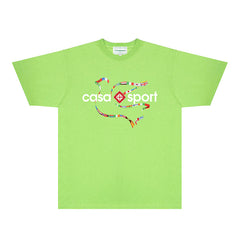 Casablanca T Shirts Street High-quality pure cotton