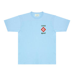 Casablanca T Shirts Street High-quality pure cotton