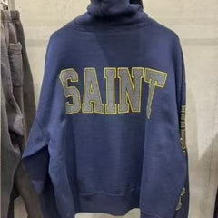 Saint Michael Printed Cotton Sweatshirt