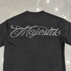 MAJESTIK T Shirts Loose fit 100% cotton
