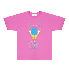 Casablanca T Shirts Street High-quality pure cotton