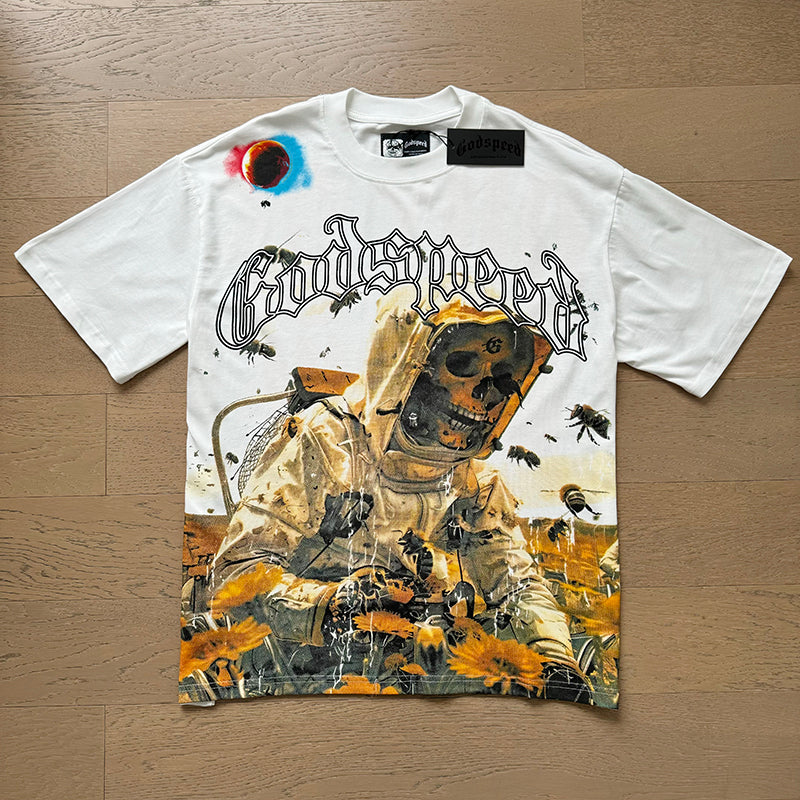 Godspeed T Shirts 260g pure cotton fabric