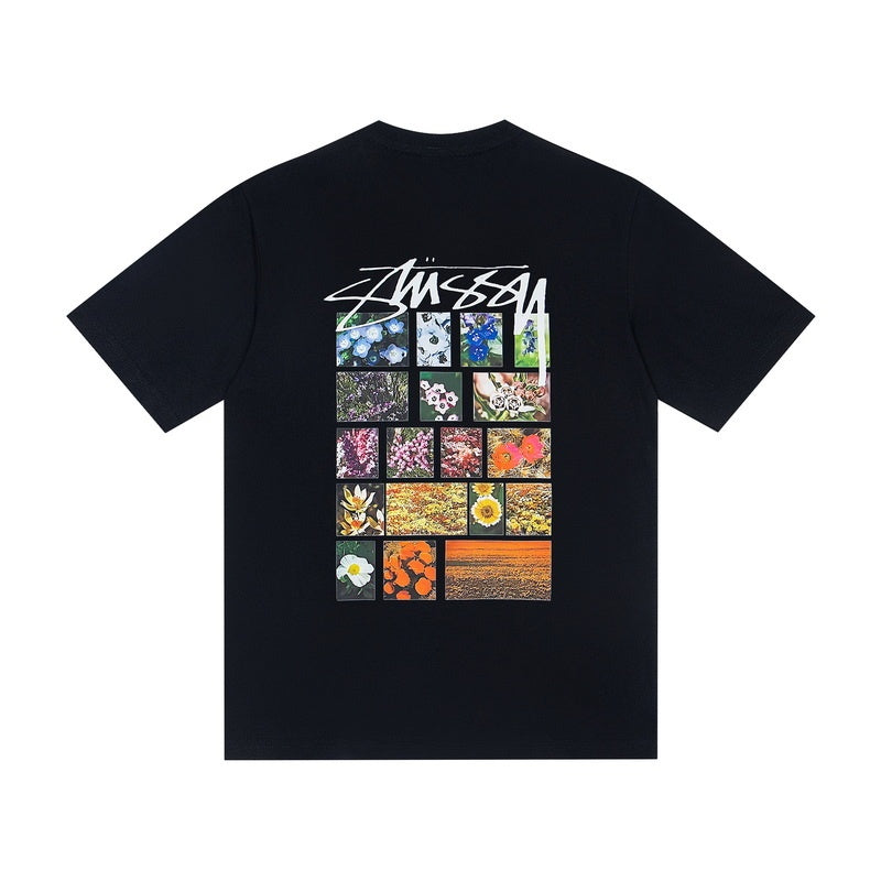 Stussy T shirts High-quality 260g pure cotton double yarn fabric