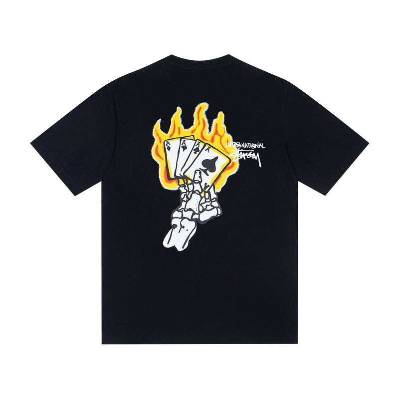 Stussy T shirts High-quality 260g pure cotton double yarn fabric