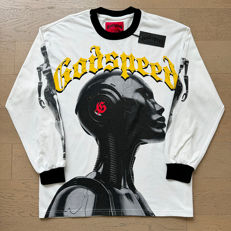 Godspeed Long Sleeved Shirt 260g pure cotton fabric