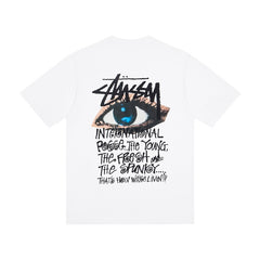 Stussy T shirts High-quality 260g pure cotton double yarn fabric