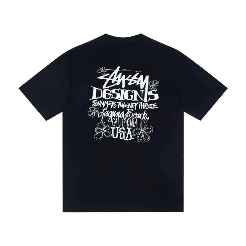 Stussy T shirts High-quality 260g pure cotton double yarn fabric