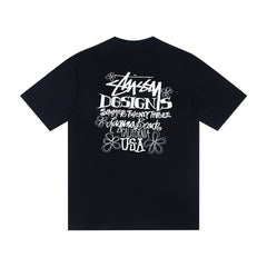 Stussy T shirts High-quality 260g pure cotton double yarn fabric