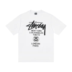 Stussy T shirts High-quality 260g pure cotton double yarn fabric