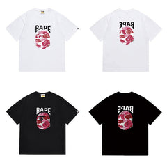 Bathing ape Bape T Shirts High-quality 100% cotton streetwear