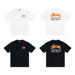Stussy T shirts High-quality 260g pure cotton double yarn fabric