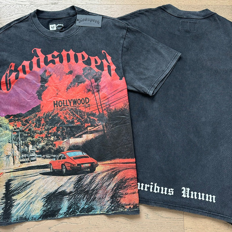 Godspeed T Shirts 100% pure cotton 260g fabric