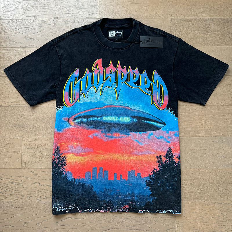 Godspeed T Shirts 260g pure cotton fabric