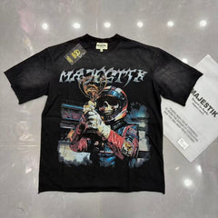 MAJESTIK T Shirts Loose fit 100% cotton