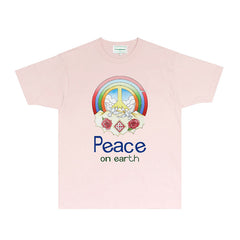 Casablanca T Shirts Street High-quality pure cotton