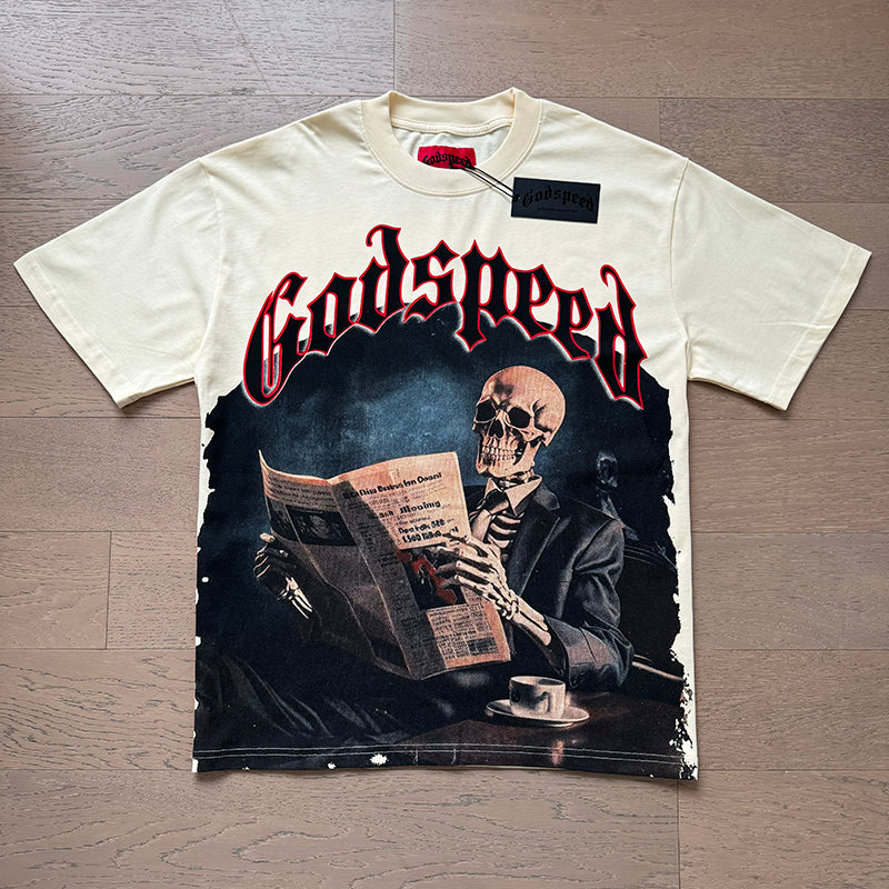 Godspeed T Shirts 260g pure cotton fabric