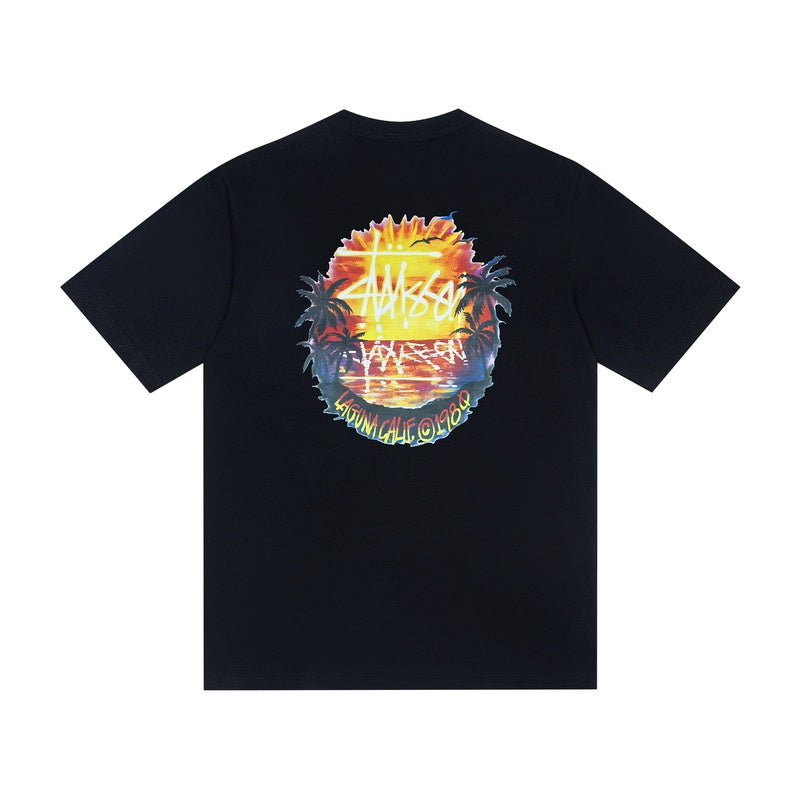 Stussy T shirts High-quality 260g pure cotton double yarn fabric