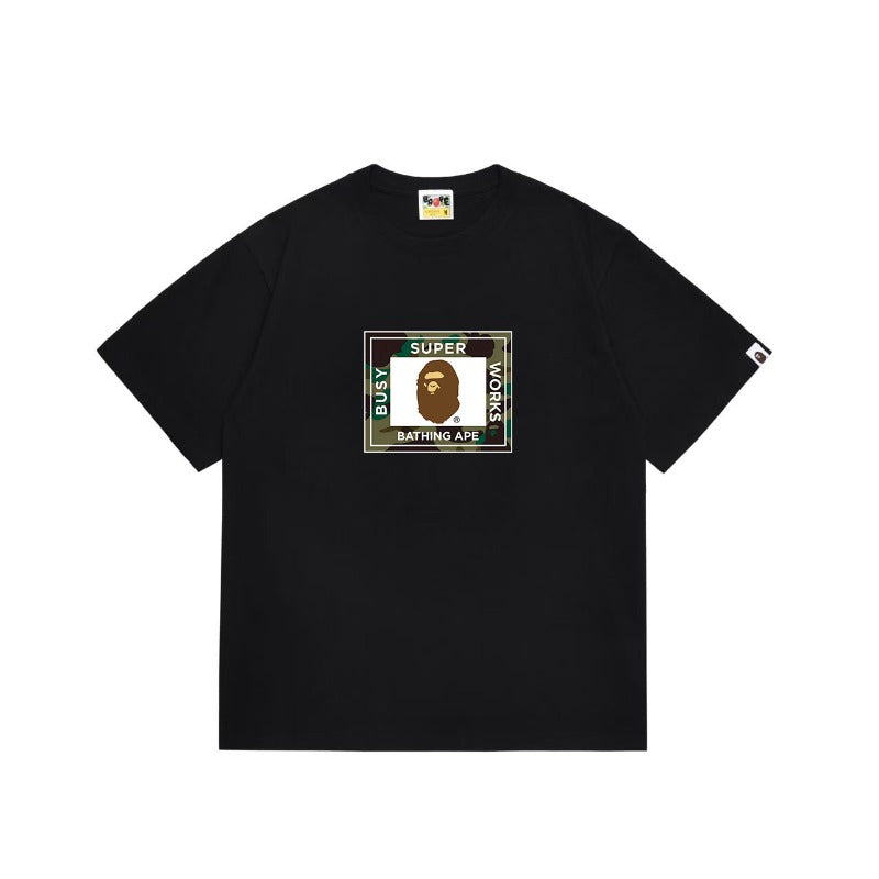 Bathing ape Bape T Shirts High-quality 100% cotton streetwear