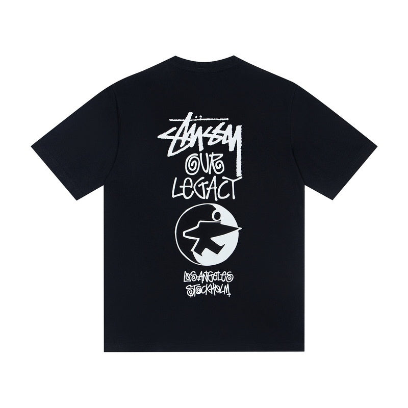 Stussy T shirts High-quality 260g pure cotton double yarn fabric