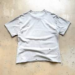 Unisex Vintage T Shirts CHOOOSELF 26SS Rose Skull Limited Edition ¨C A tribute to the band Deftones. Heavyweight, washed, distressed, and destructed street-style T-shirt featuring a boxy, cropped punk aesthetic.