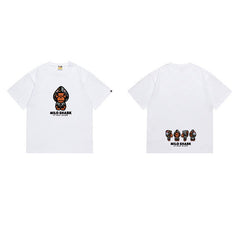 Bathing ape Bape T Shirts High-quality 100% cotton streetwear