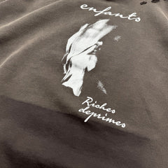 Unisex Vintage Hoodie Ethereal Portrait Limited Edition Hoodie ¡ª Custom heavyweight fabric, handcrafted distressed detailing, and a natural fade effect achieved through Asute enzyme-abrasion washing.