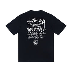 Stussy T shirts High-quality 260g pure cotton double yarn fabric