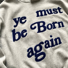 Unisex Vintage Hoodie  CPFM01 Model # CPFM Ye Must Be Born Again