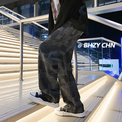 Men Jeans Straight Jeans Men's Spring and Autumn