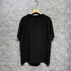 Amiri T Shirt Gradient Letter Flower Casual Hip Hop Short Sleeve T-shirt
