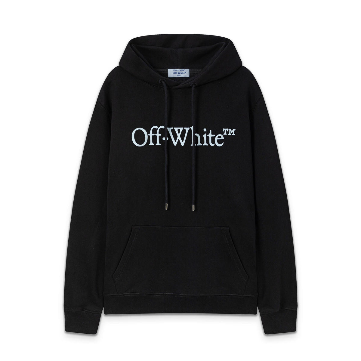 Off White hoodie large letter print pattern pullover