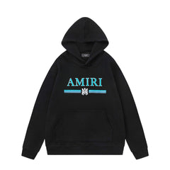 Amiri Hoodie AMI Micro Label Letter Print Pattern Hooded Sweater